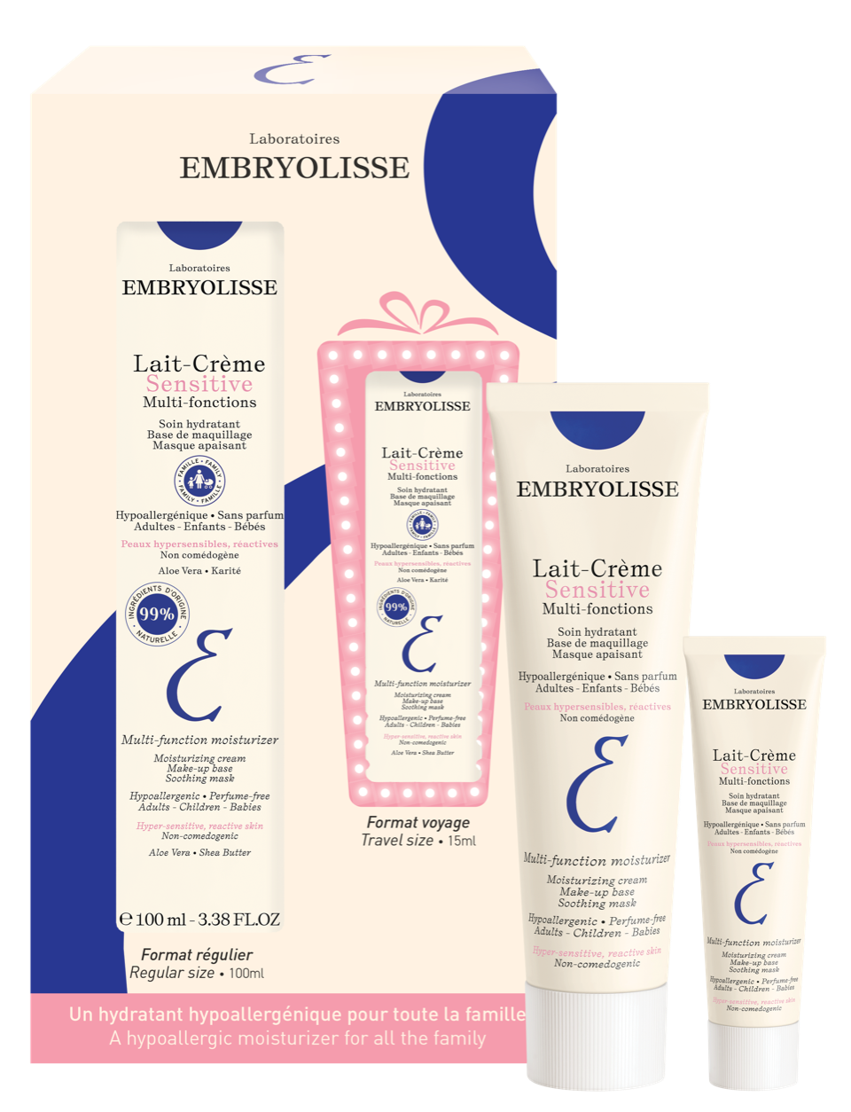 Lait-Crème Sensitive Duo