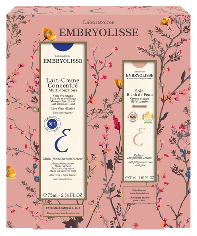 Lait-Crème Concentré and Radiant Complexion Cream Rose Glow duo