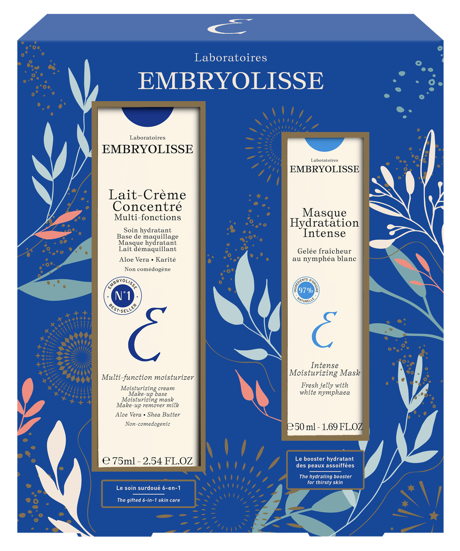 Lait-Crème Concentré and Intense Hydration Mask duo