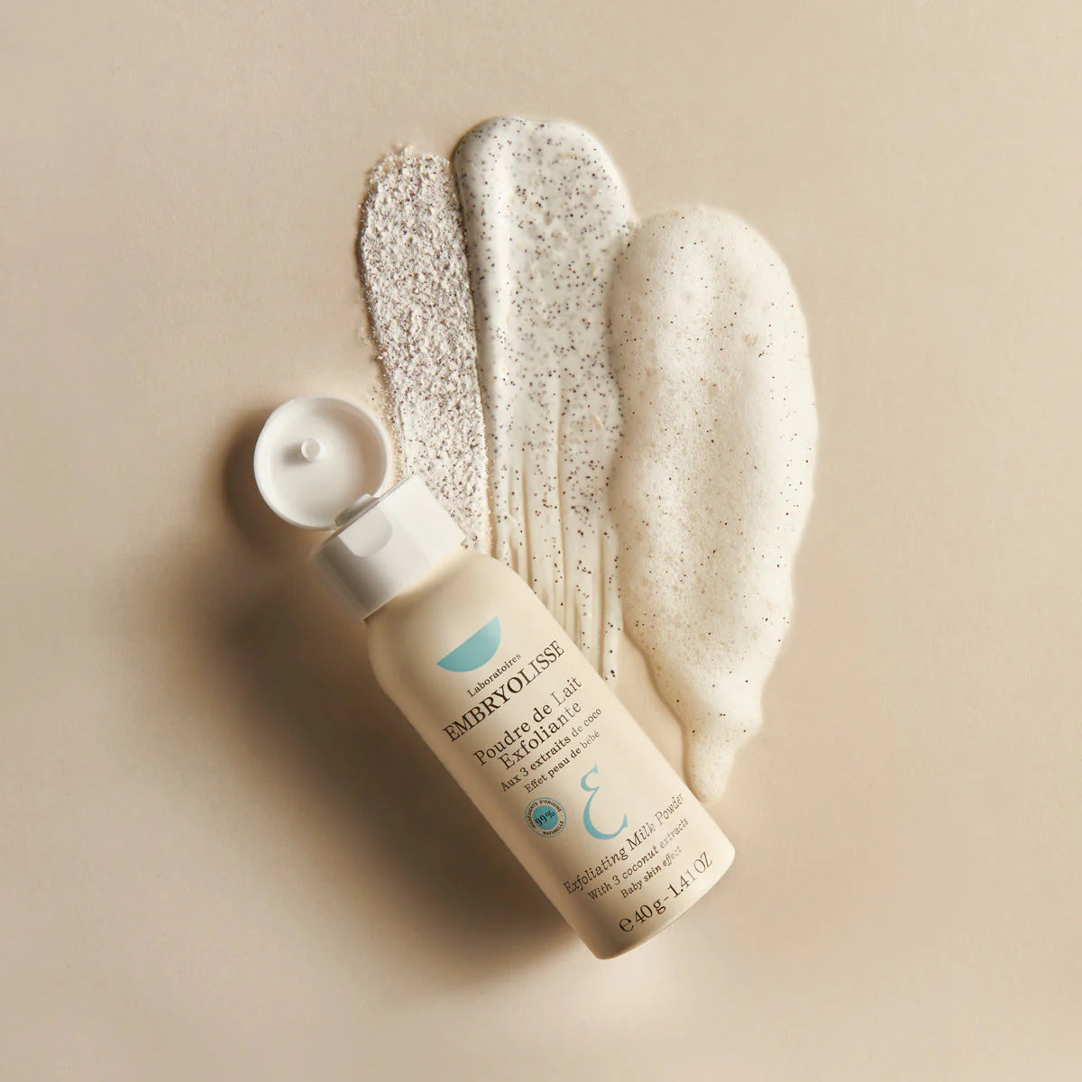 Lait en poudre exfoliant